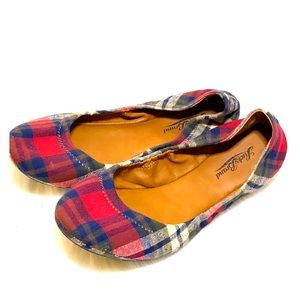 Lucky Brand Women’s Plaid Flats Size 7.5